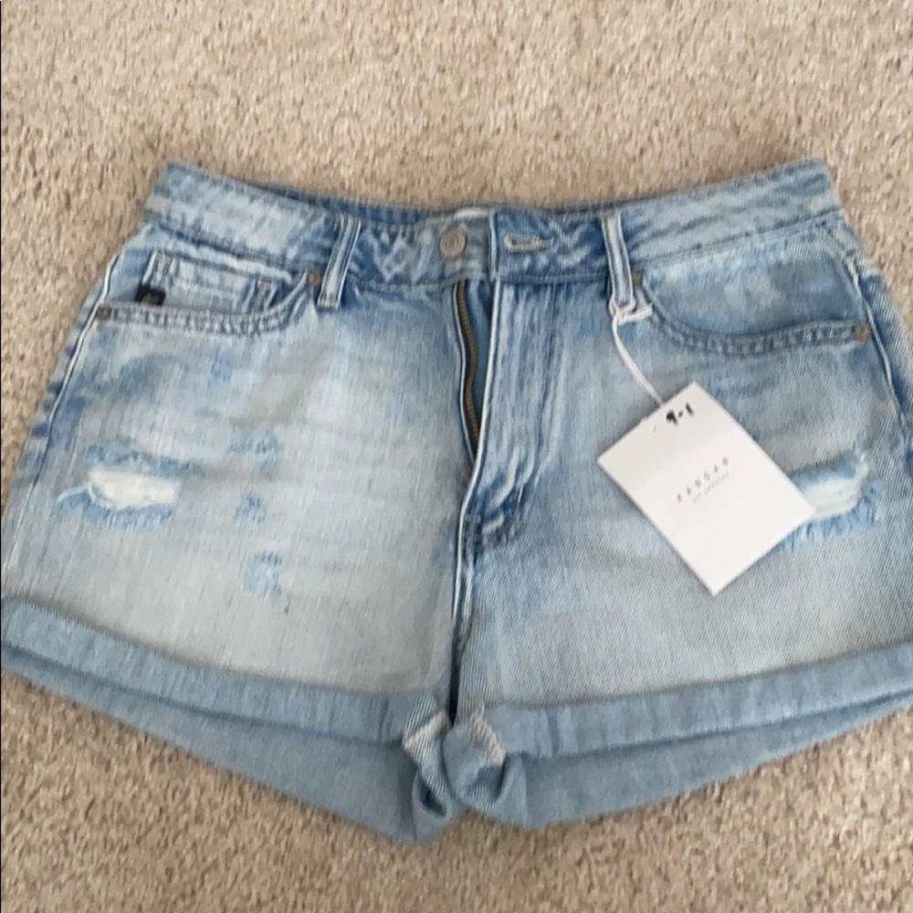 KanCan cuffed denim short
